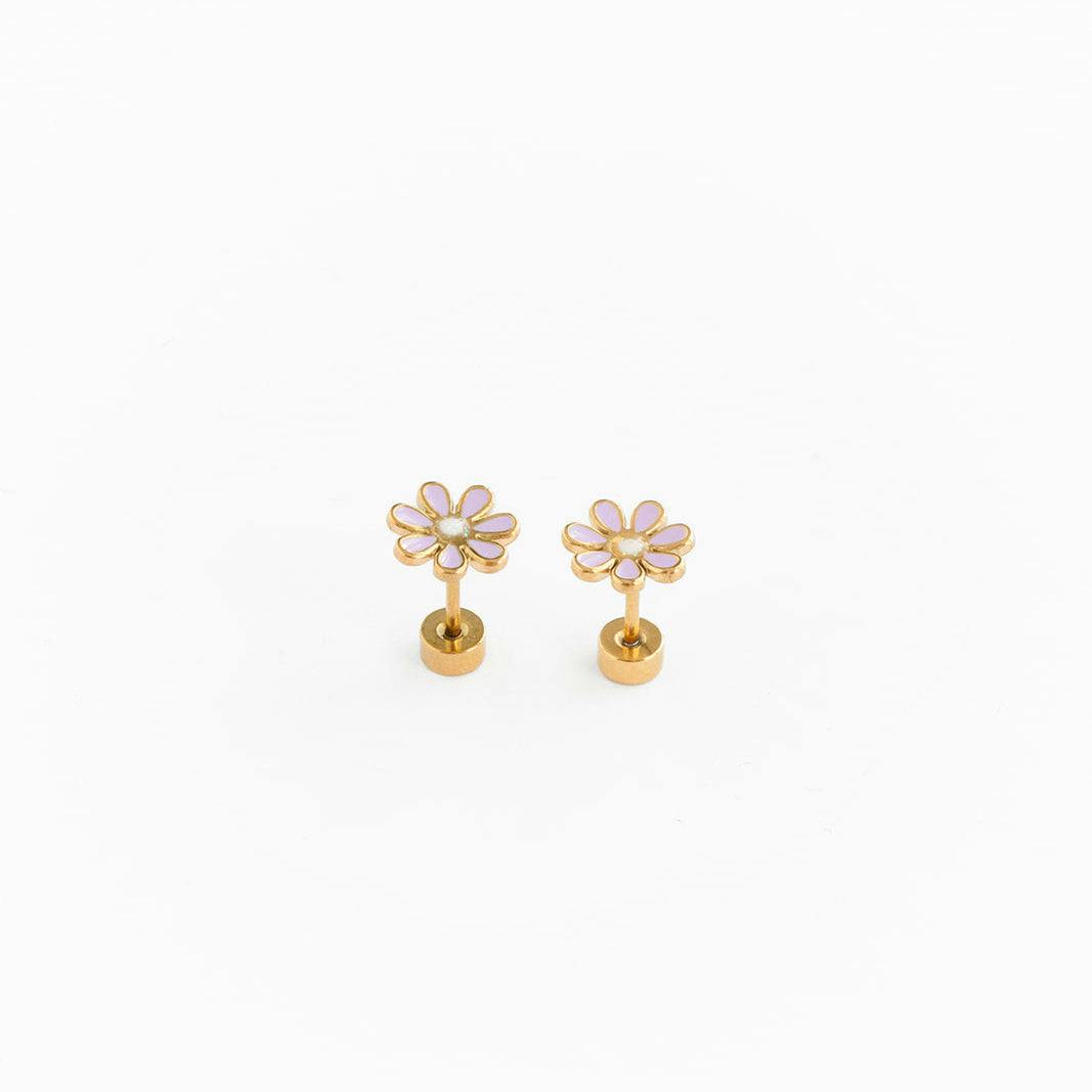 Daisy Purple Stud