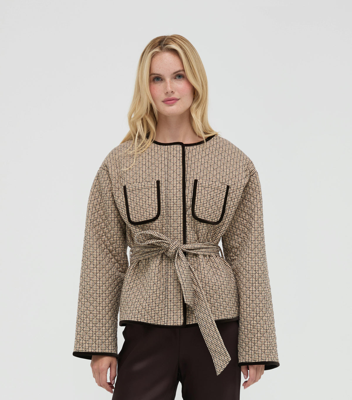 The Barrow Jacket - Hertford Houndstooth