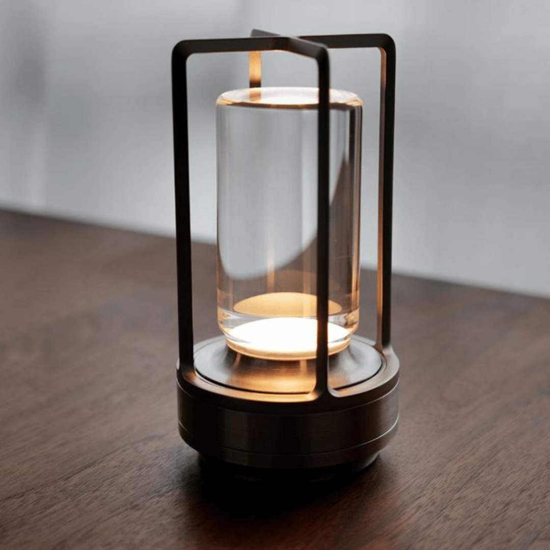 Vintage Style Table Lamp Rechargeable Touch Control LED Light