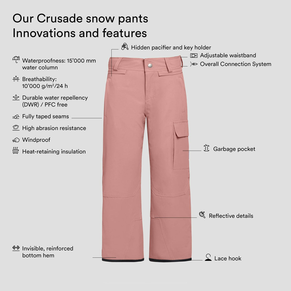 Crusade snow pants