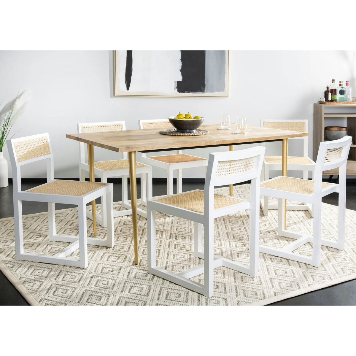 Bernice Cane Accent Chair