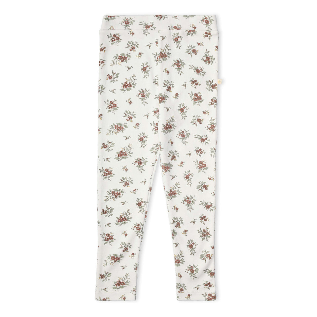 Organic Legging Set of 2 - Winter Berry + Olive