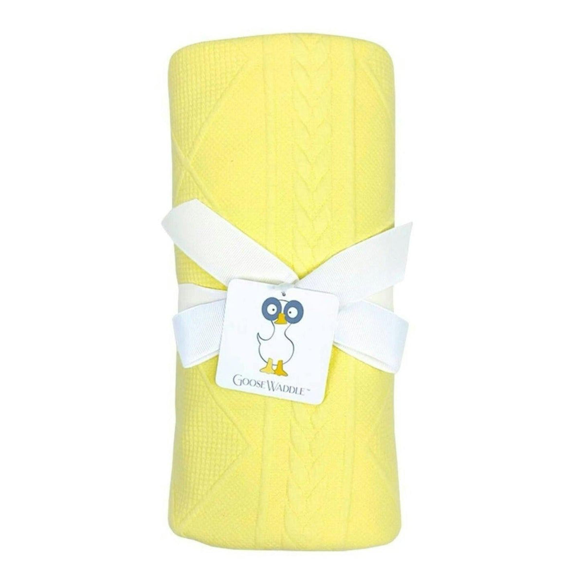 Yellow Knit Blanket