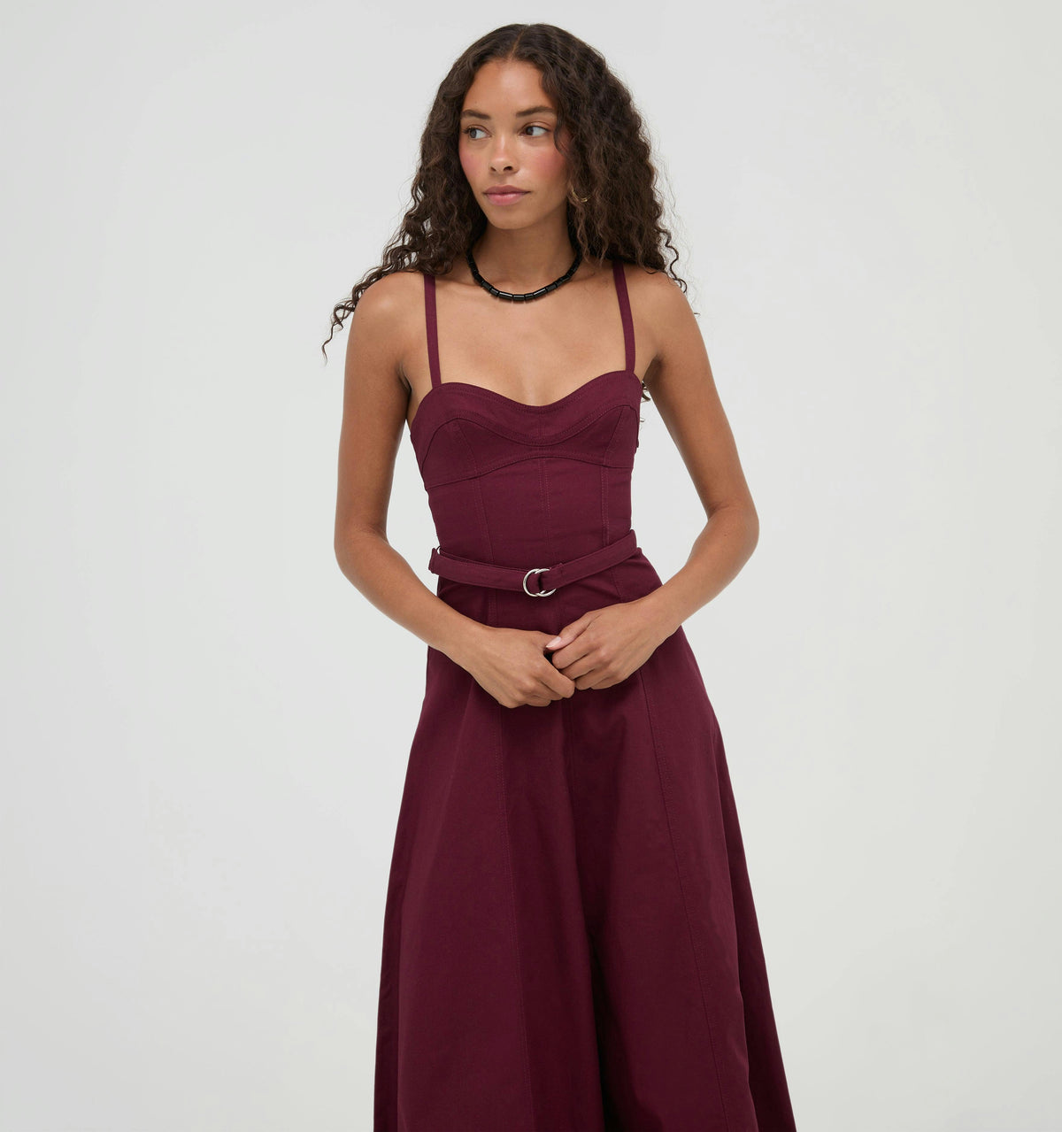 The Fiona Dress -  Mulberry