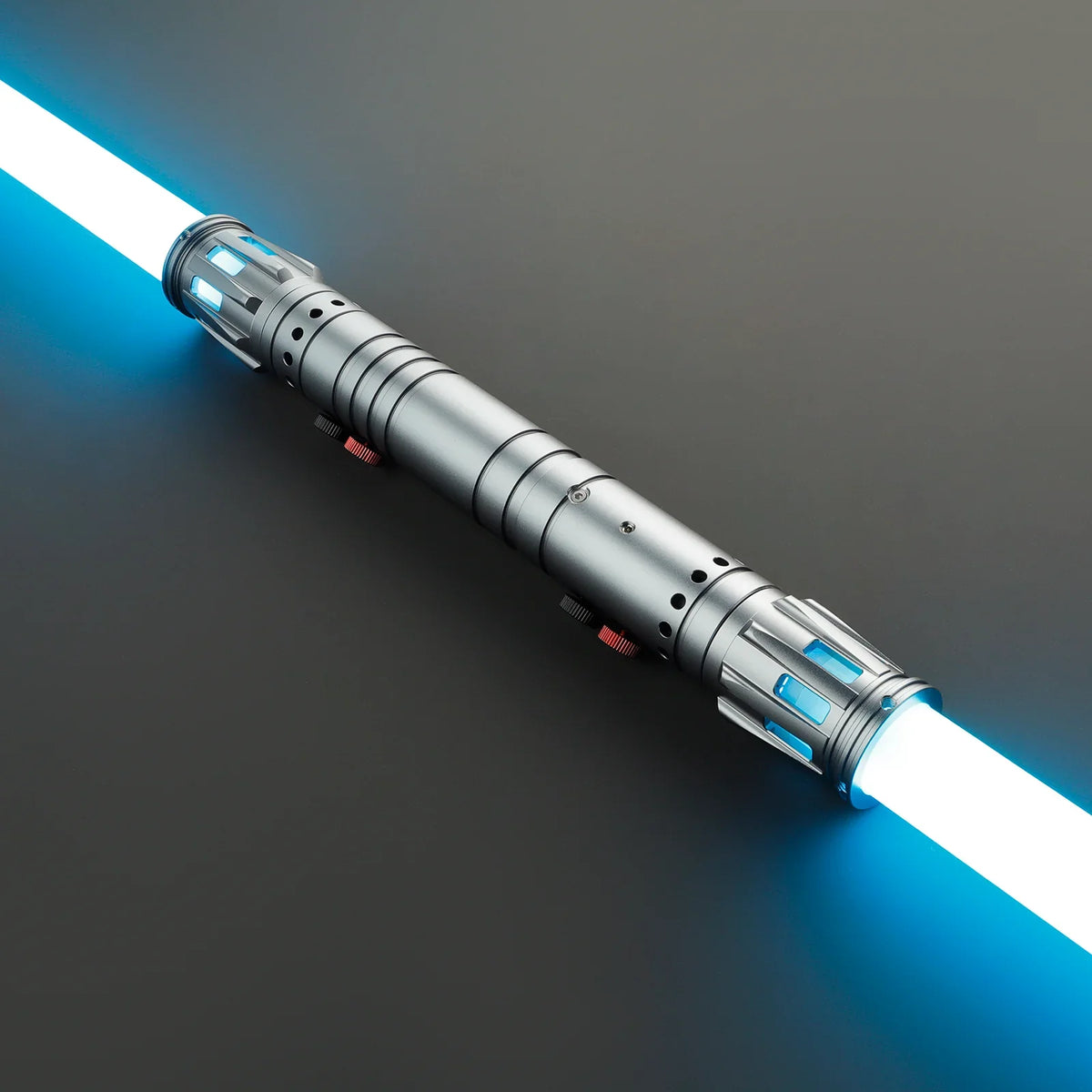 Darth Maul Inspired Double-Bladed Lightsaber – Chrome Hilt