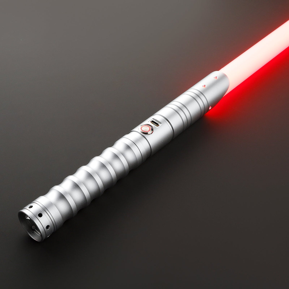 Model Sigma Lightsaber – Gold Hilt with Pink Blade