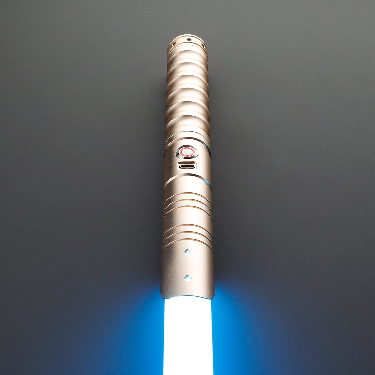 Model Sigma Lightsaber – Gold Hilt with Pink Blade
