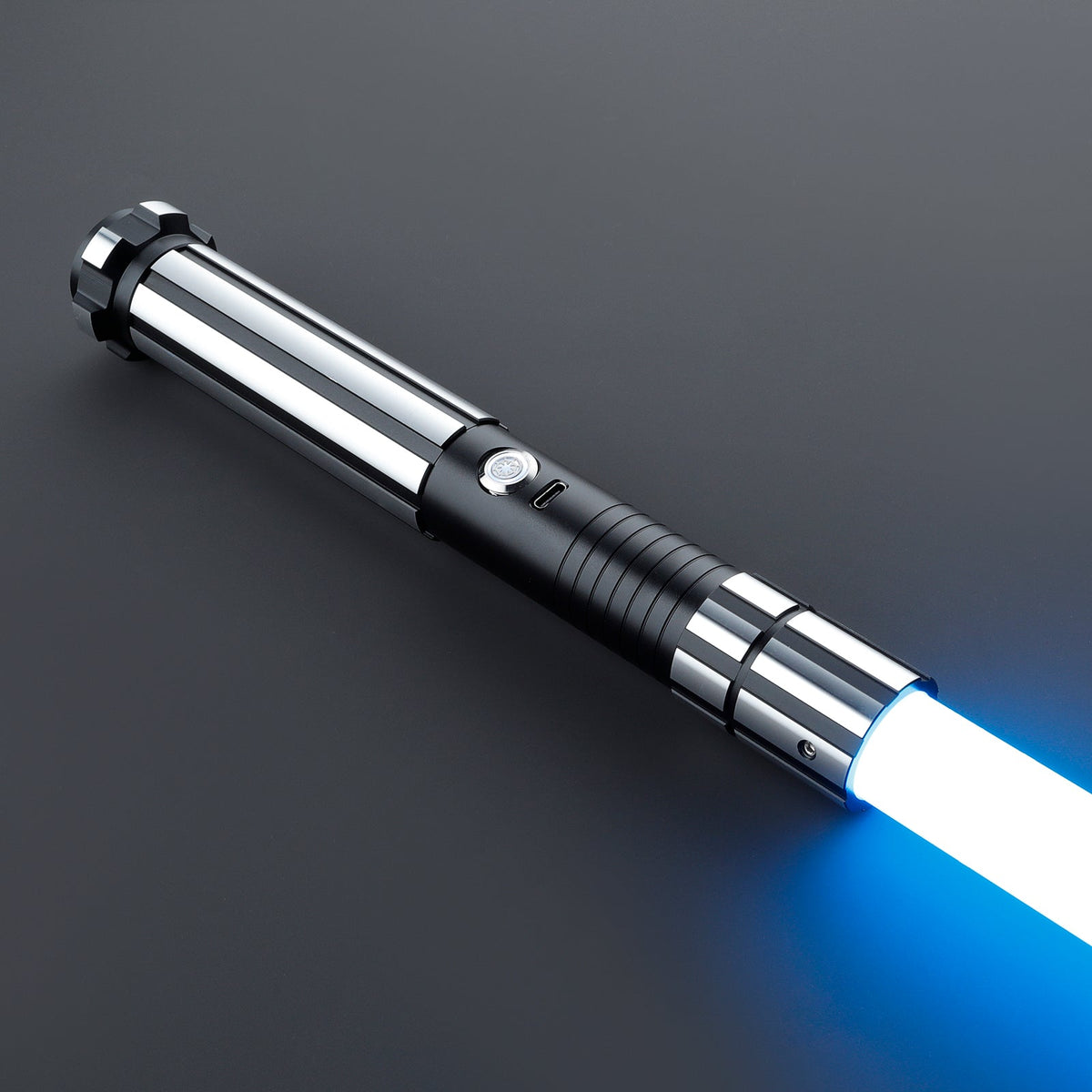 Model Sin Heavy Dueling Lightsaber – Silver Hilt