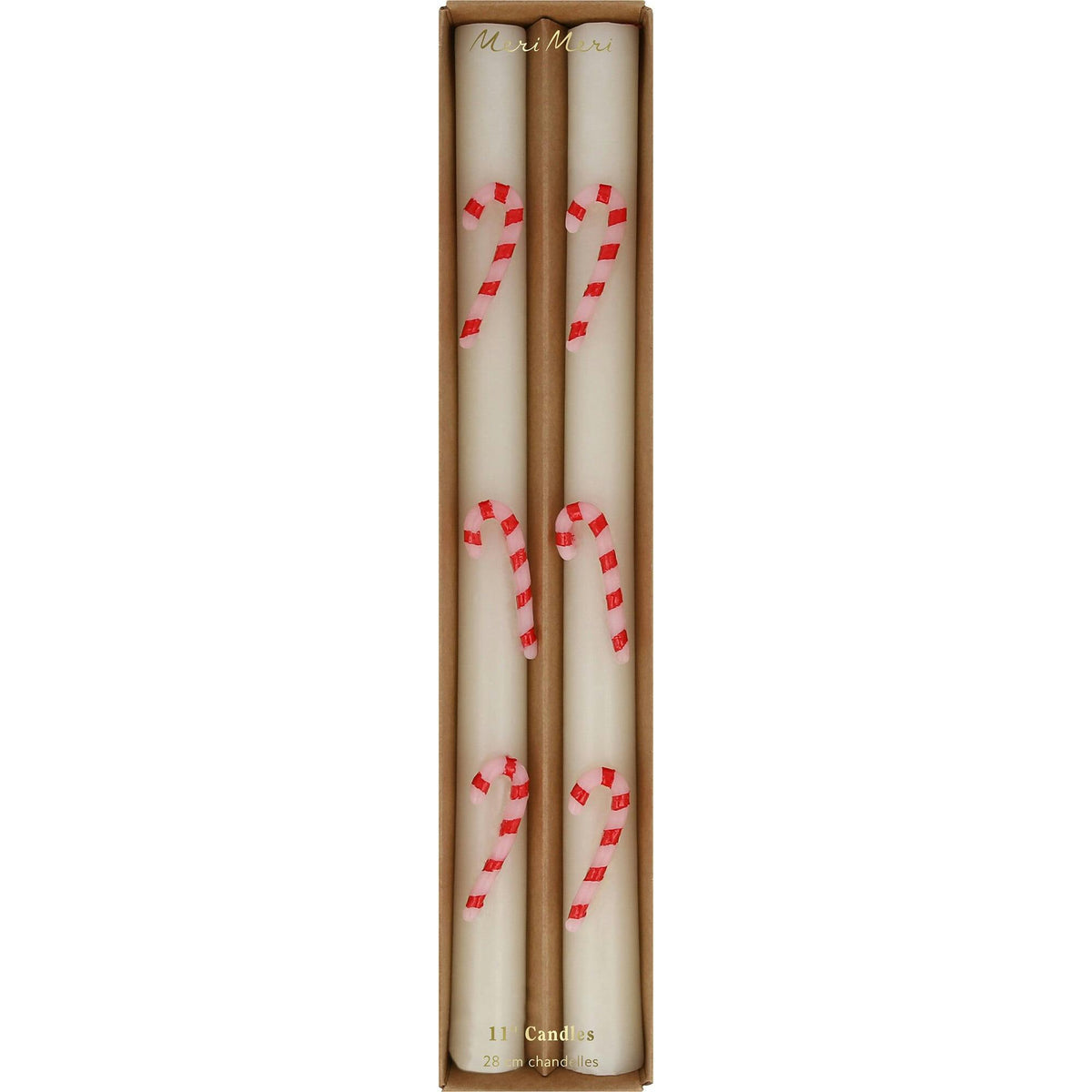 Candy Cane Table Candles