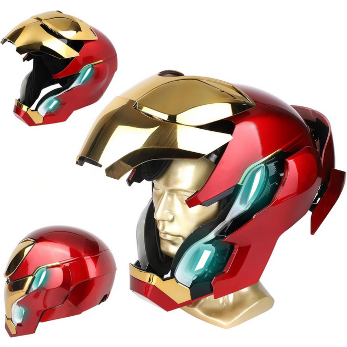 Iron Man Mk50 1:1 Helmet (With Jarvis - Voice, Remote, and Touch Control)