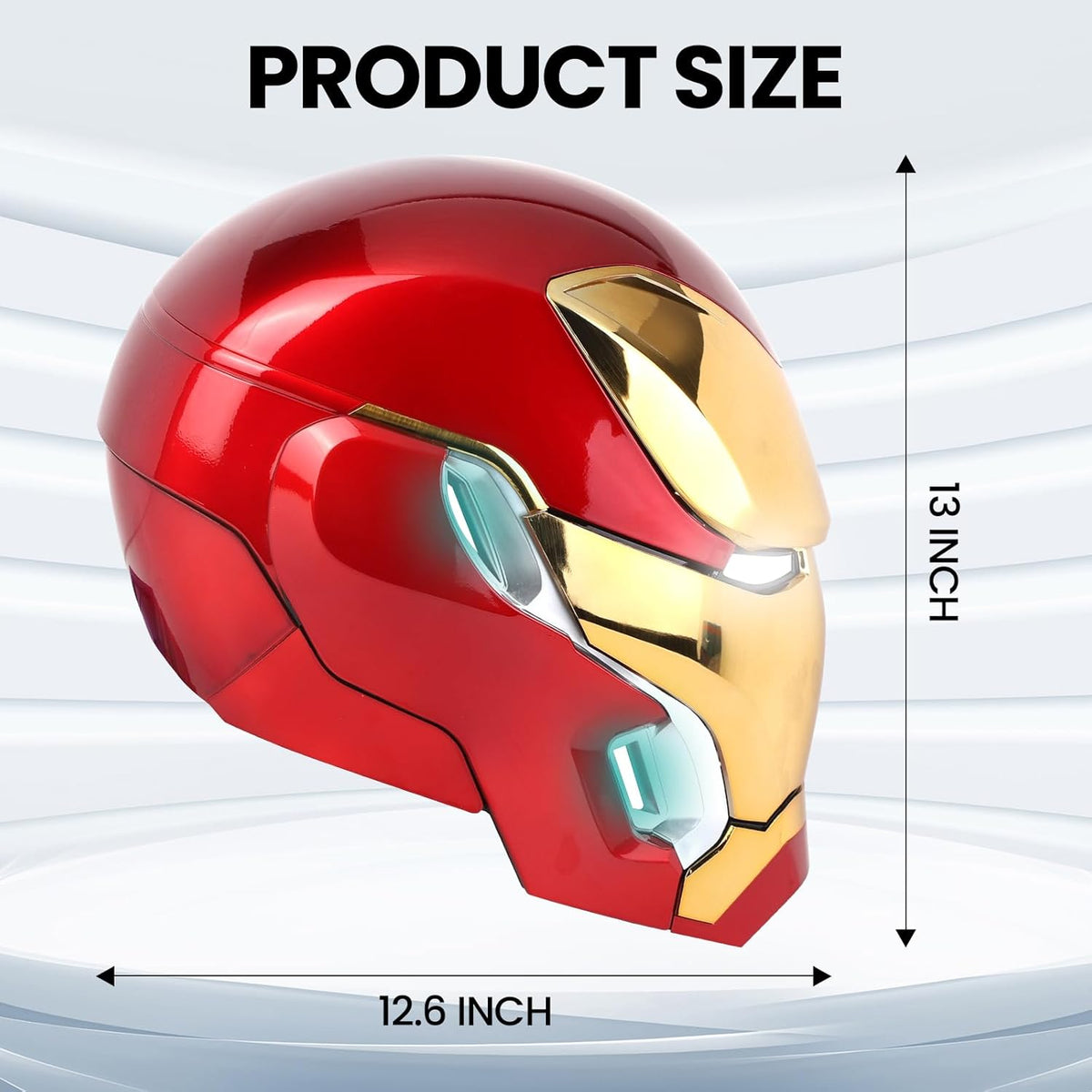 Iron Man Mk50 1:1 Helmet (With Jarvis - Voice, Remote, and Touch Control)