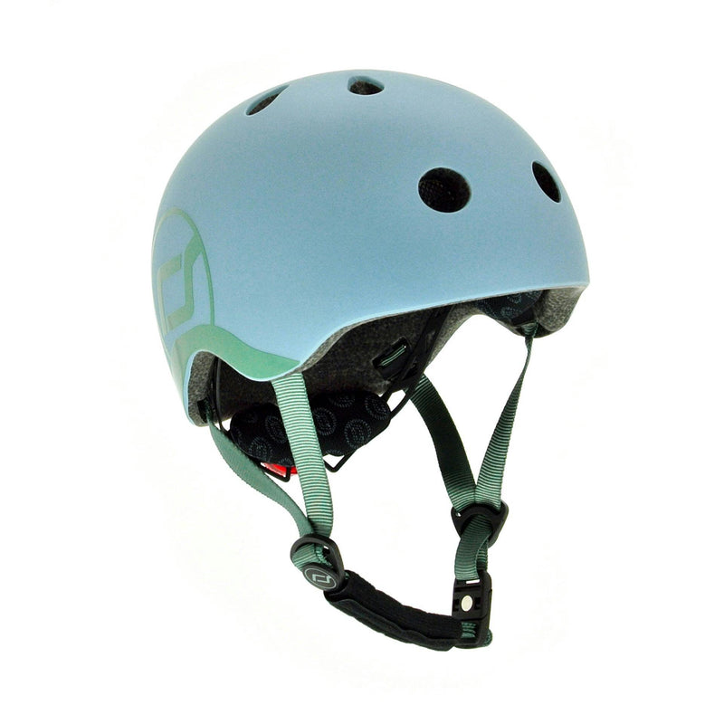 Baby Helmet in Steel – XXS Size for 1-3 Year Old