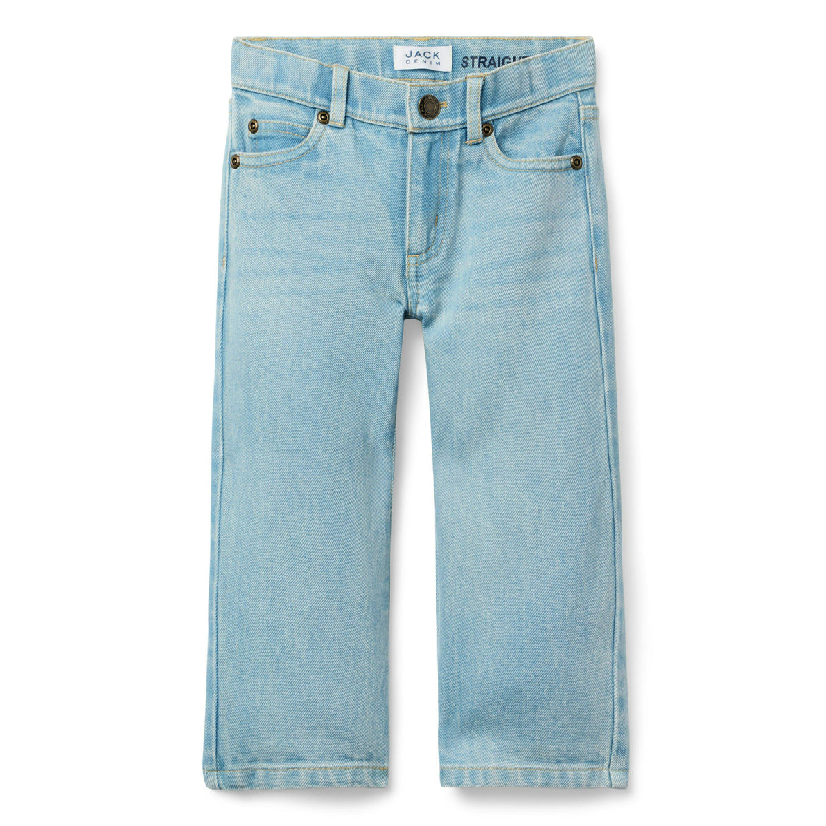 Straight Jean In Finley Wash, blue
