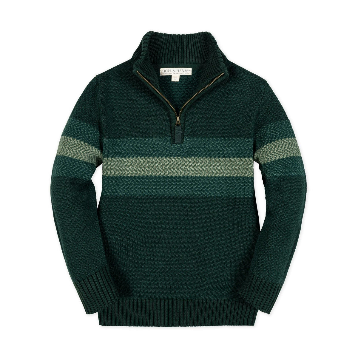 Organic Half Zip Sweater