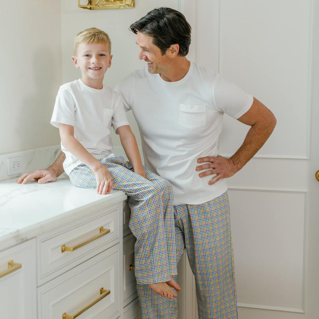 Beckett Boys' Hangout Pant - Harvest Gingham