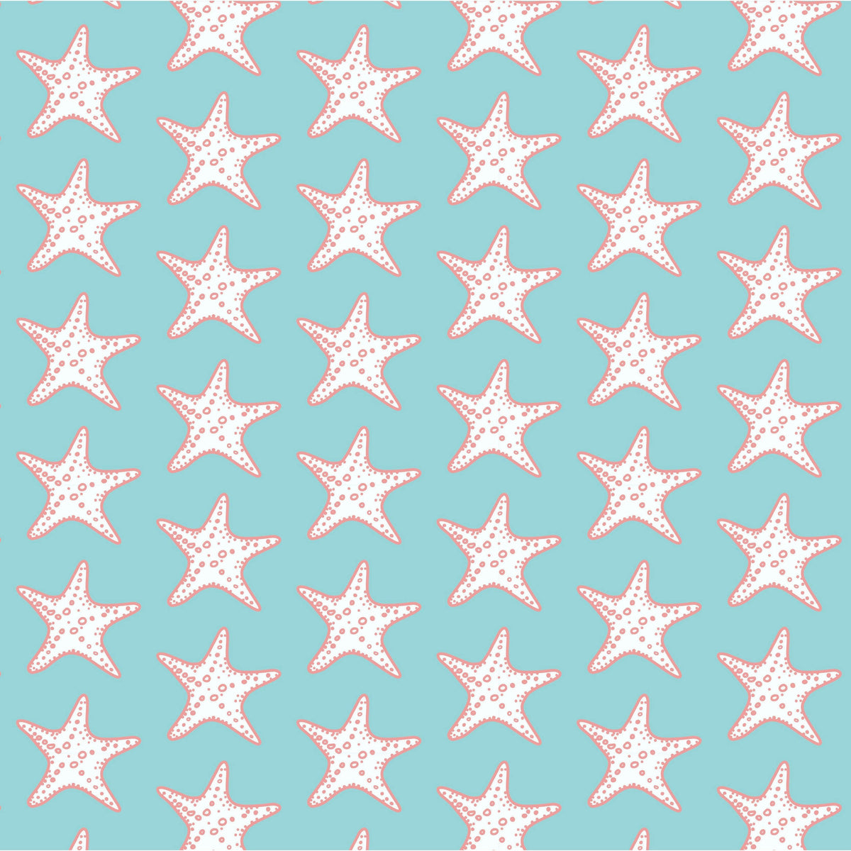Riley Women's Pajama Short Set - Seaside Starfish