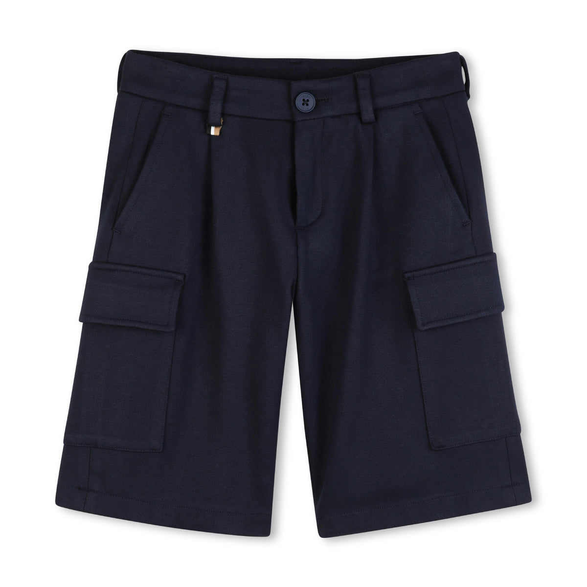 Navy Blue Cargo Shorts