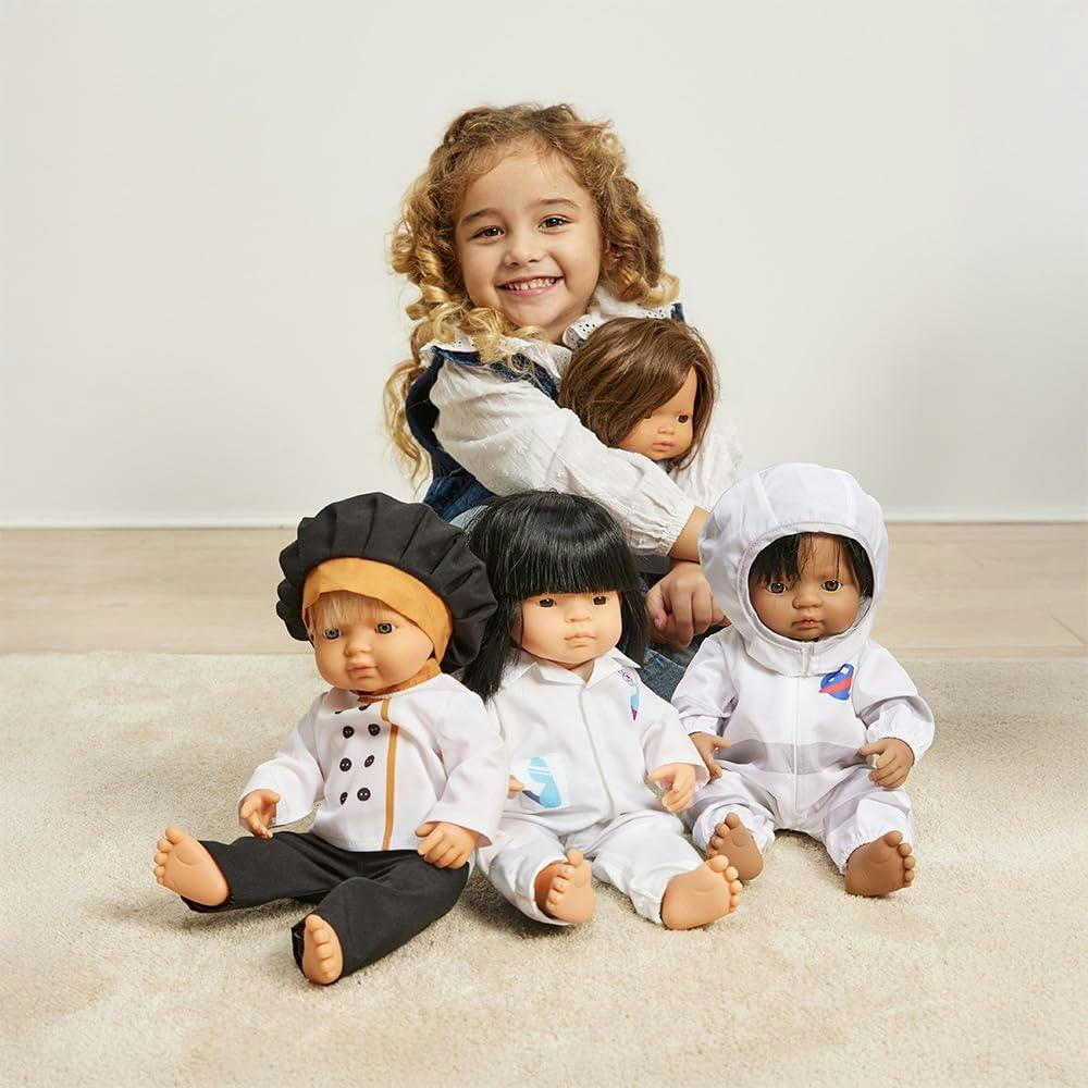 Careers Collection - Scientist Doll Outfit with Lab Coat & Pants for 15" Baby Dolls