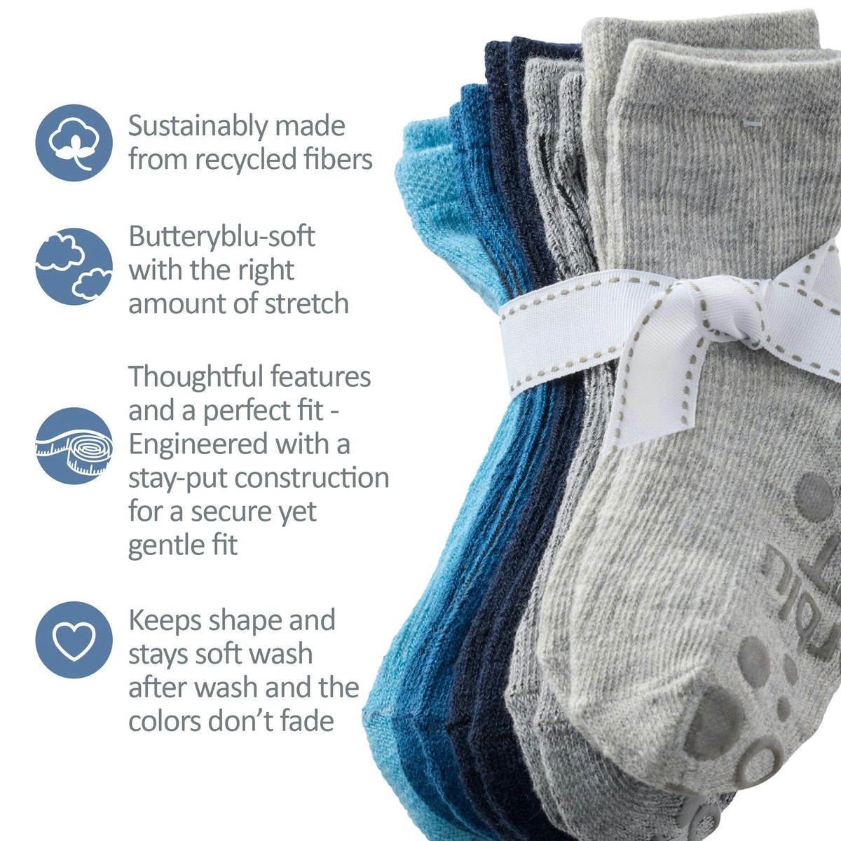 ZURI 10-Pack Baby & Toddler Socks