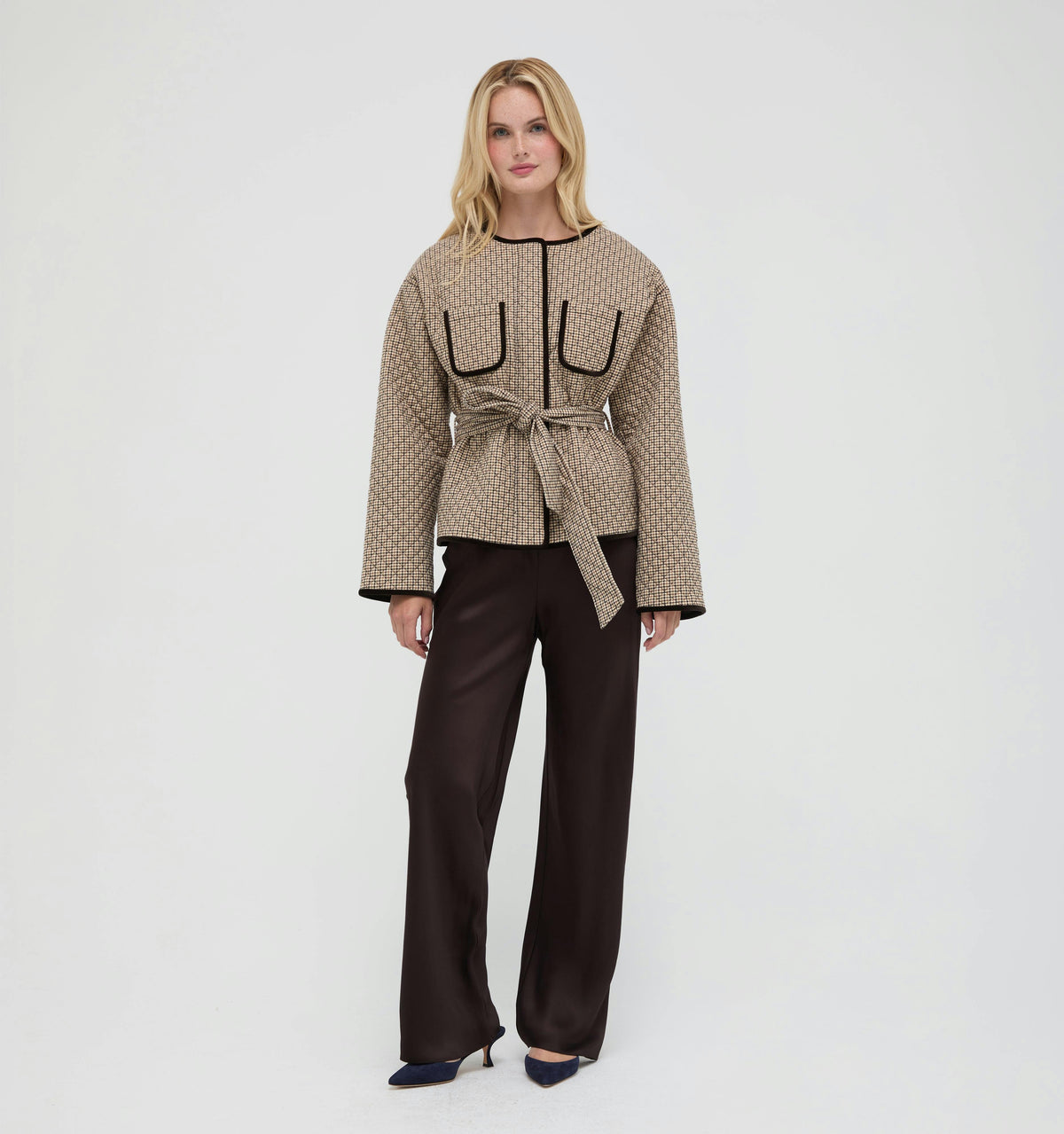The Barrow Jacket - Hertford Houndstooth
