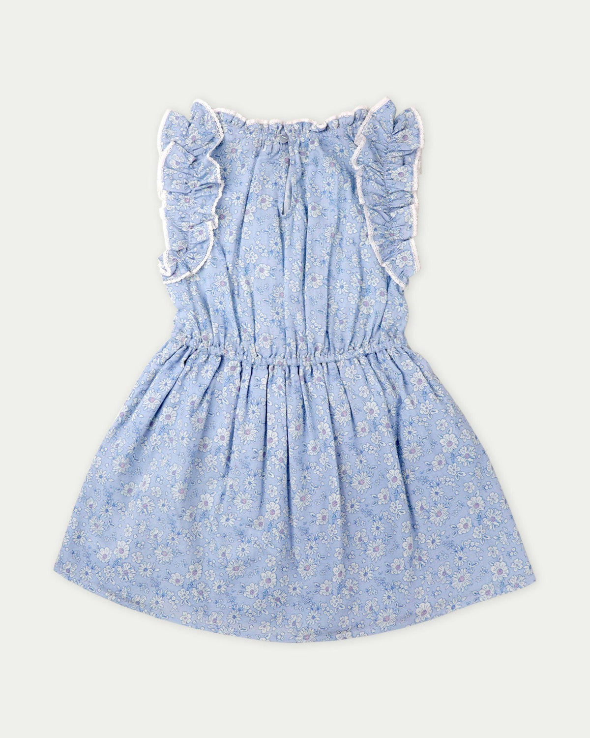 Florence Dress - Tonal Floral Blue print