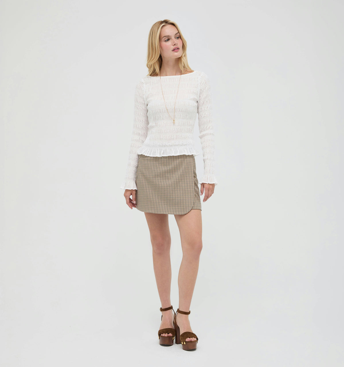 The Lexi Nap Top -  Antique White