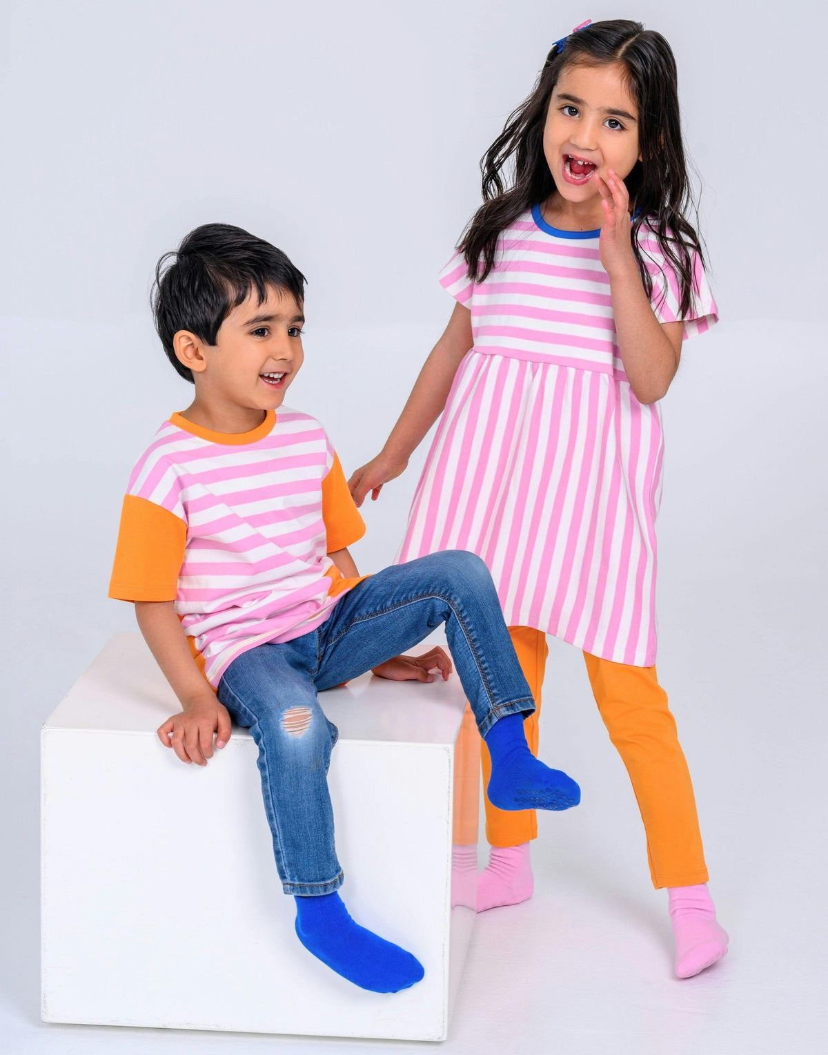 Short Sleeve Stripe T-Shirt