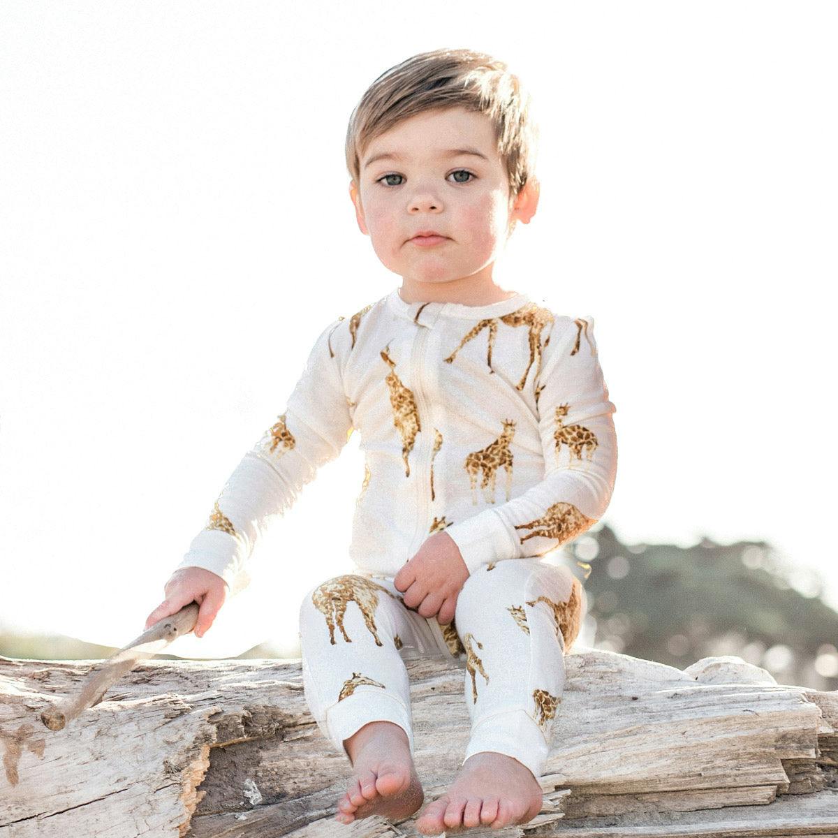 Organic Cotton Zipper Pajama