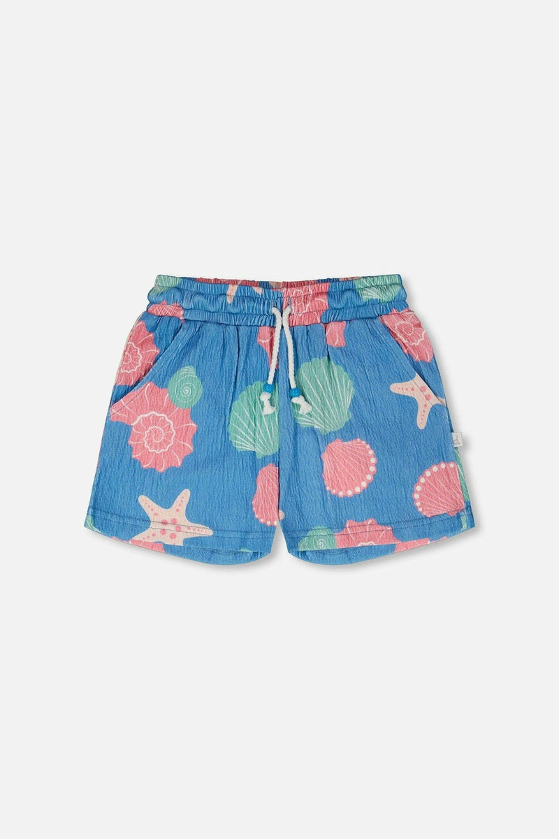 Crinkle Jersey Shorts