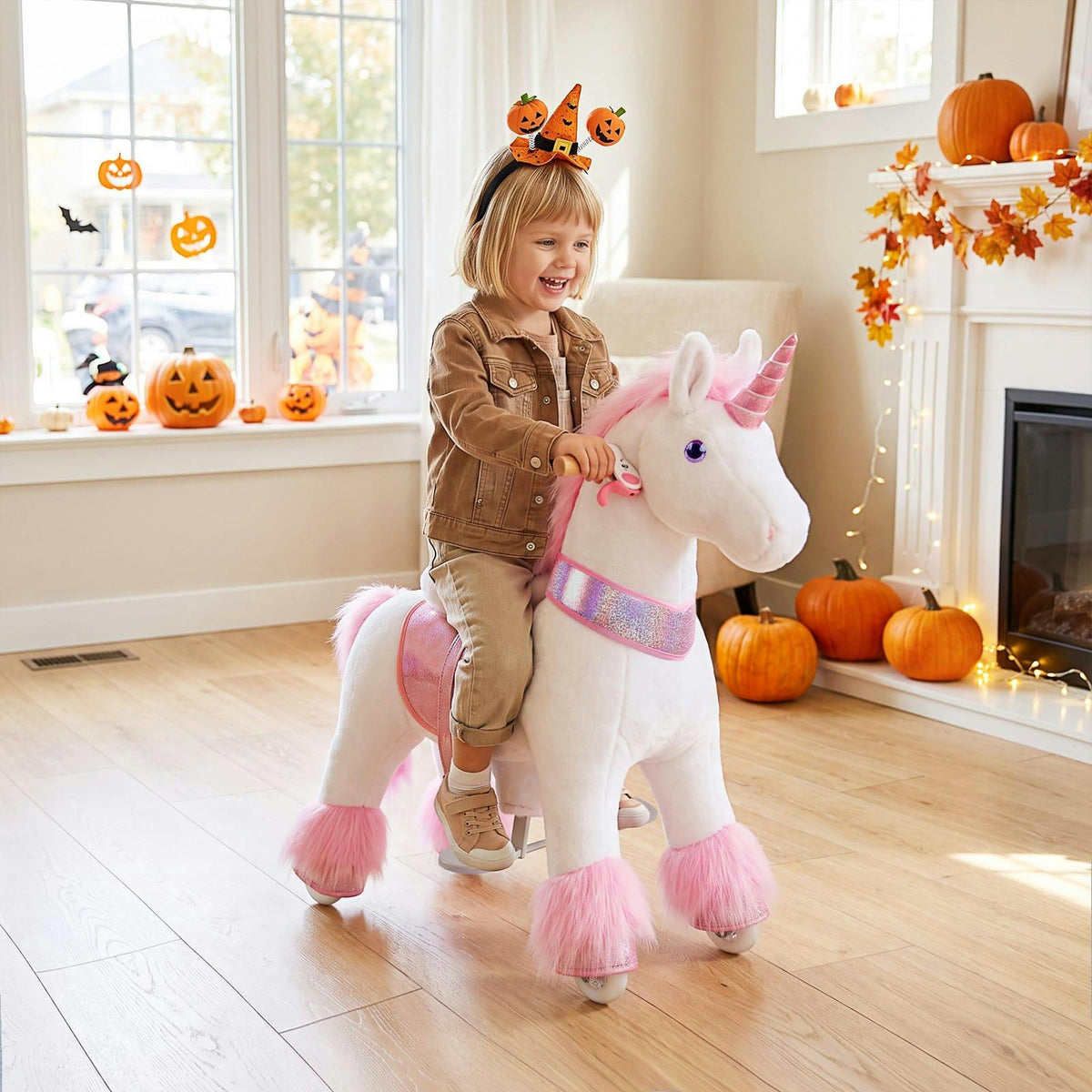 Model U® Unicorn Ride-On Toy Age 3–4 – Pink