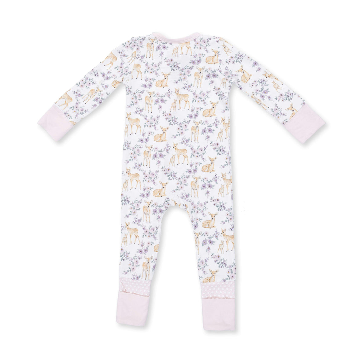 Floral Deer - Convertible Romper