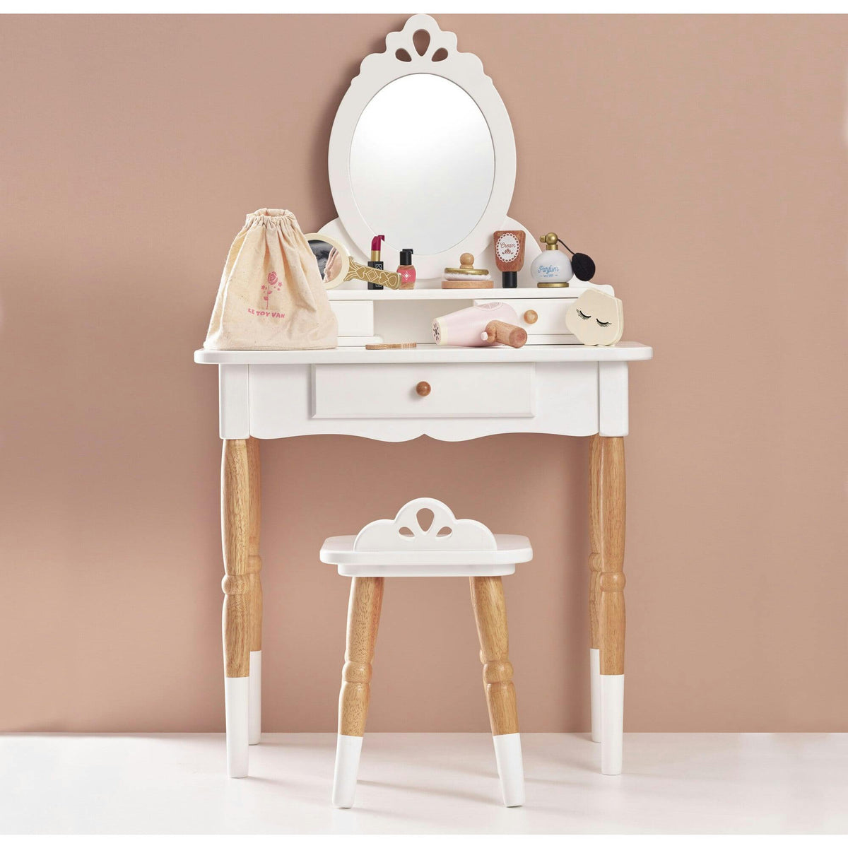 Dressing-up Vanity Table & Stool