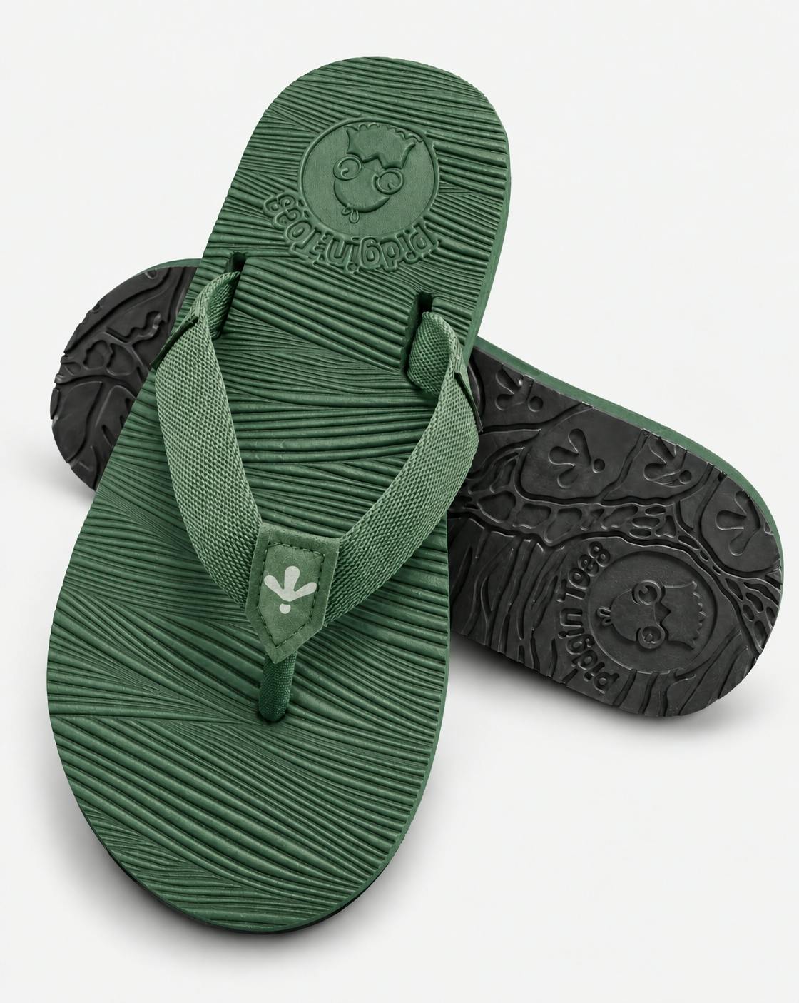 Pidgin Toes® Kids' Flip Flop, Kiwi