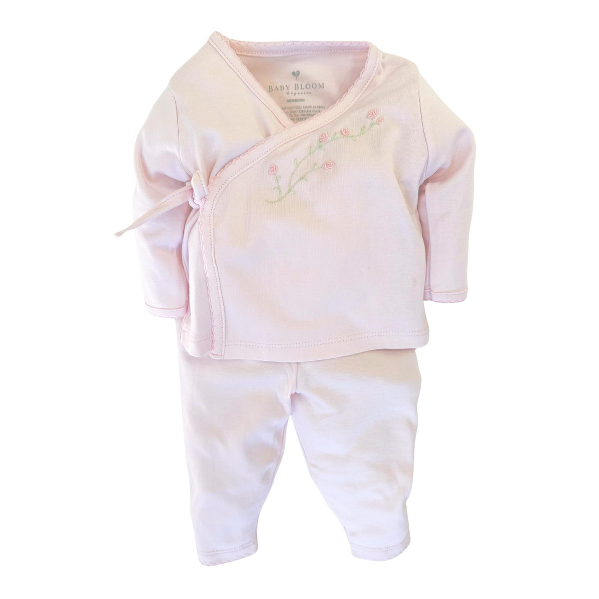 Pima Kimono Set Rose Pink