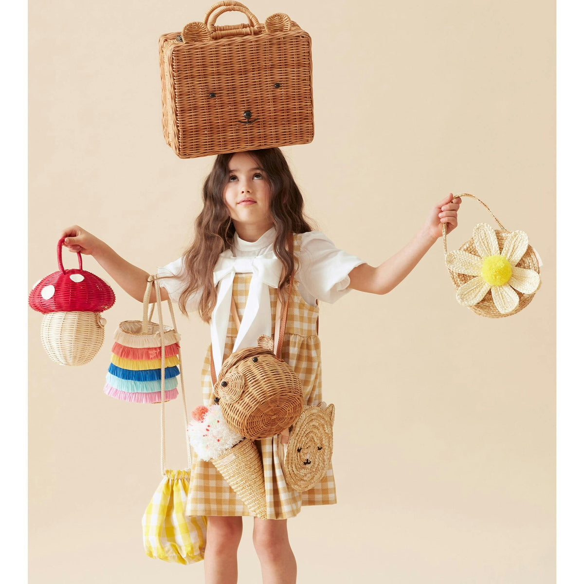 Bear Rattan Bag