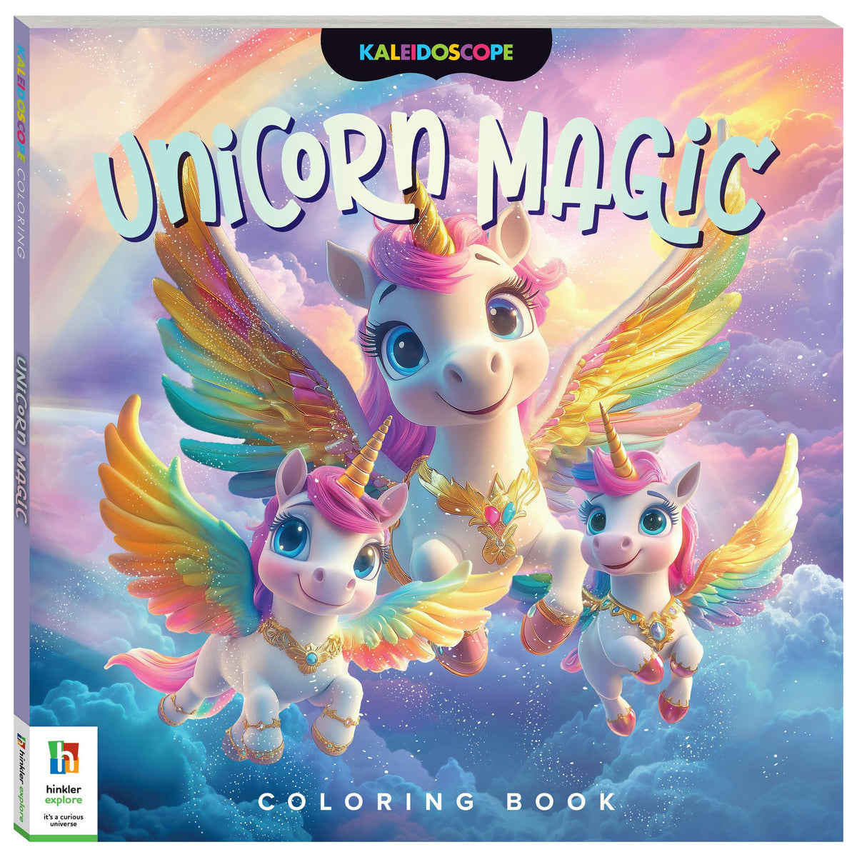 Kaleidoscope: Coloring Book - Unicorn Magic