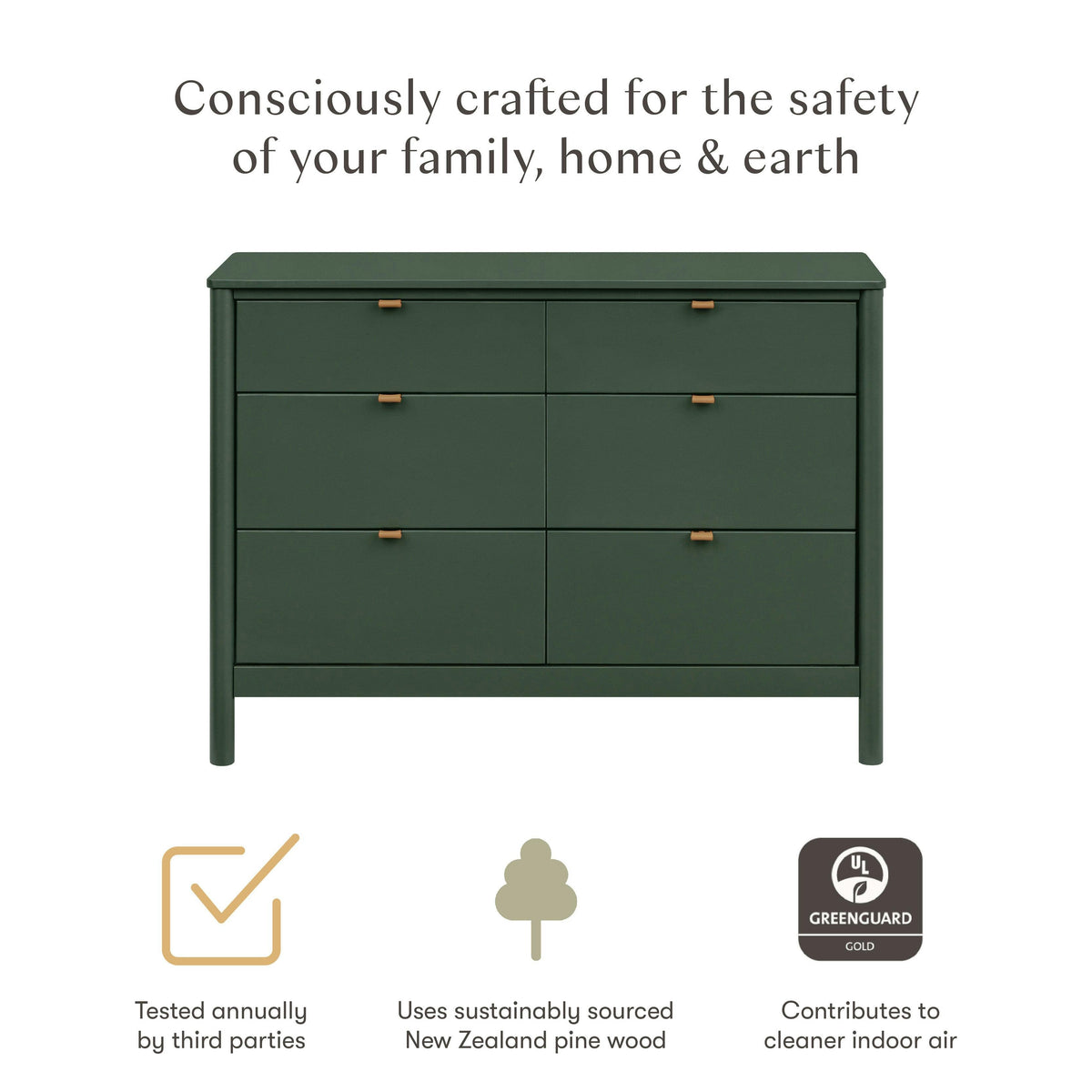 Babyletto Bondi 6-Drawer Assembled Dresser (48")