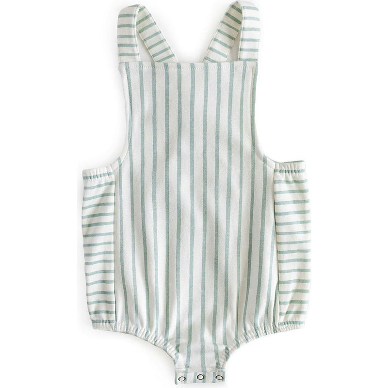 Criss-Cross Overall One-Piece, Green