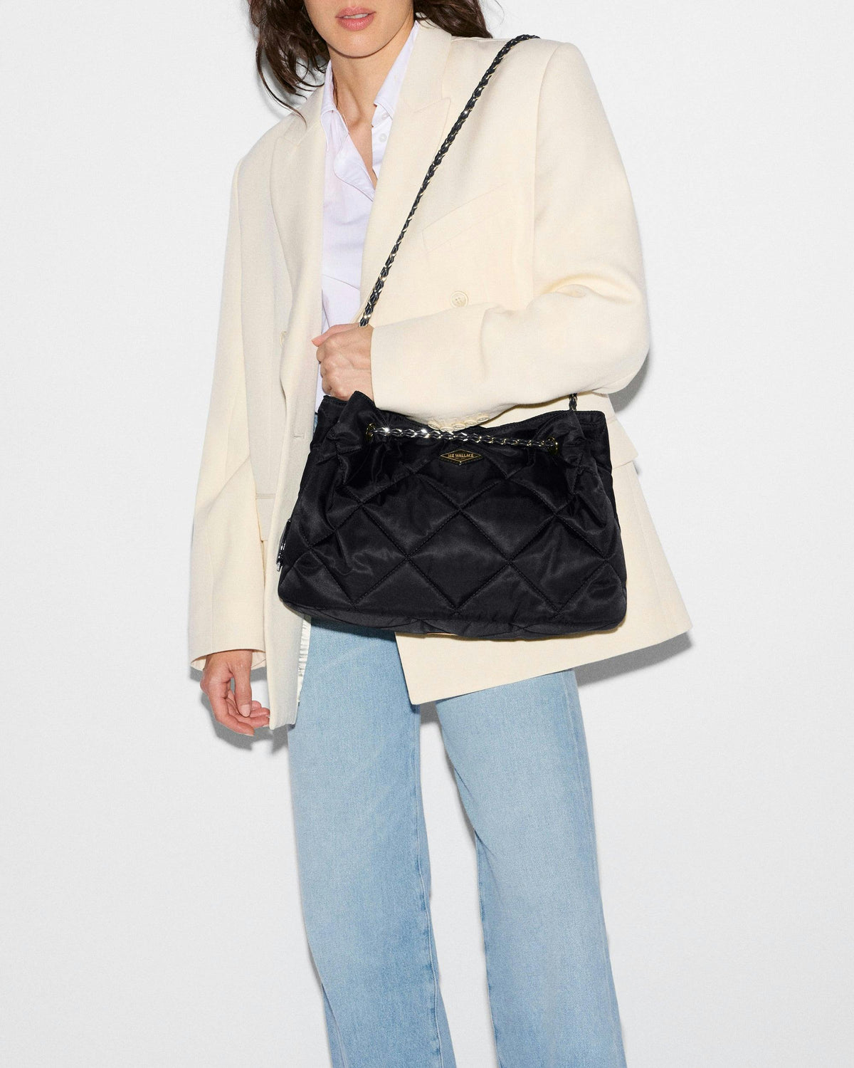 Black Medium Frankie Tote