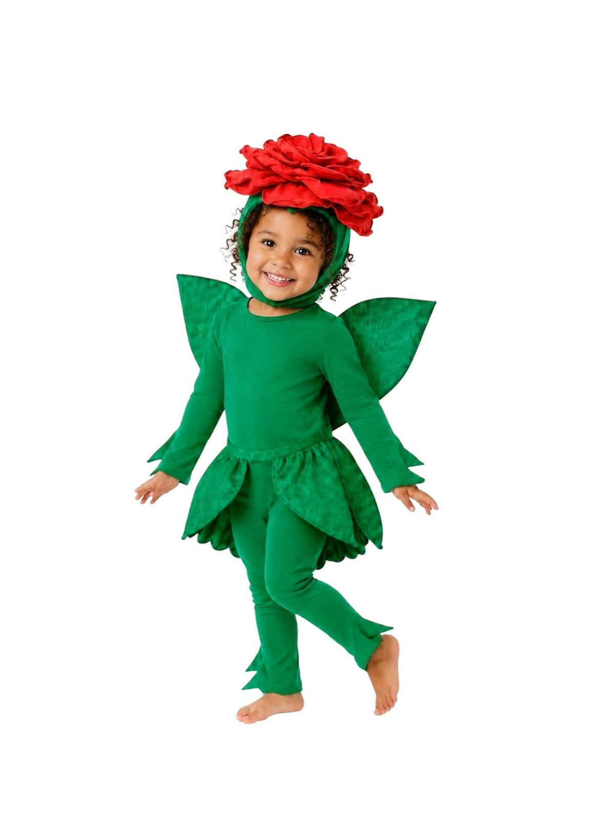 Red Rose Fairy Halloween Costume