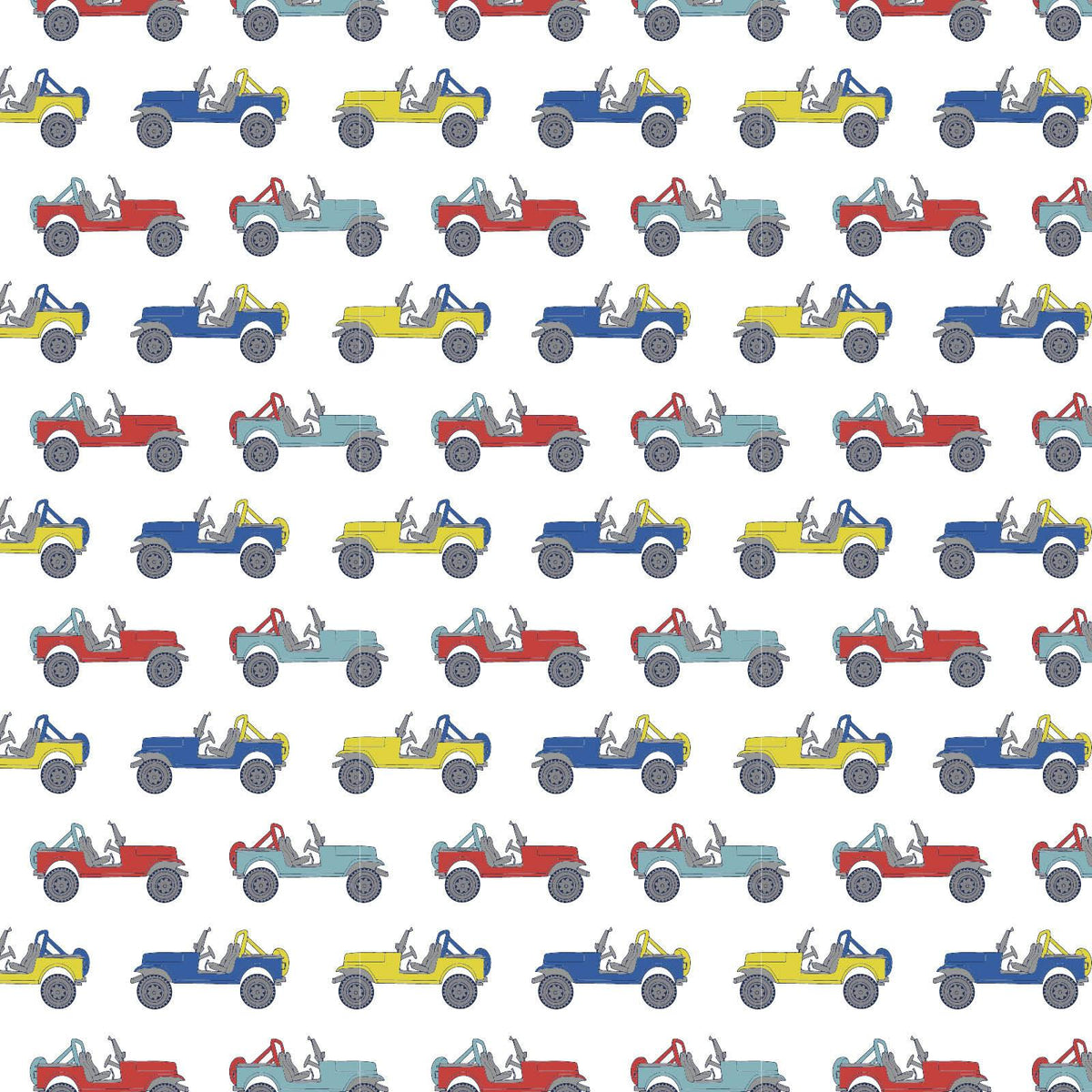 Charles Boys' Short Set - Cruisin Jeeps
