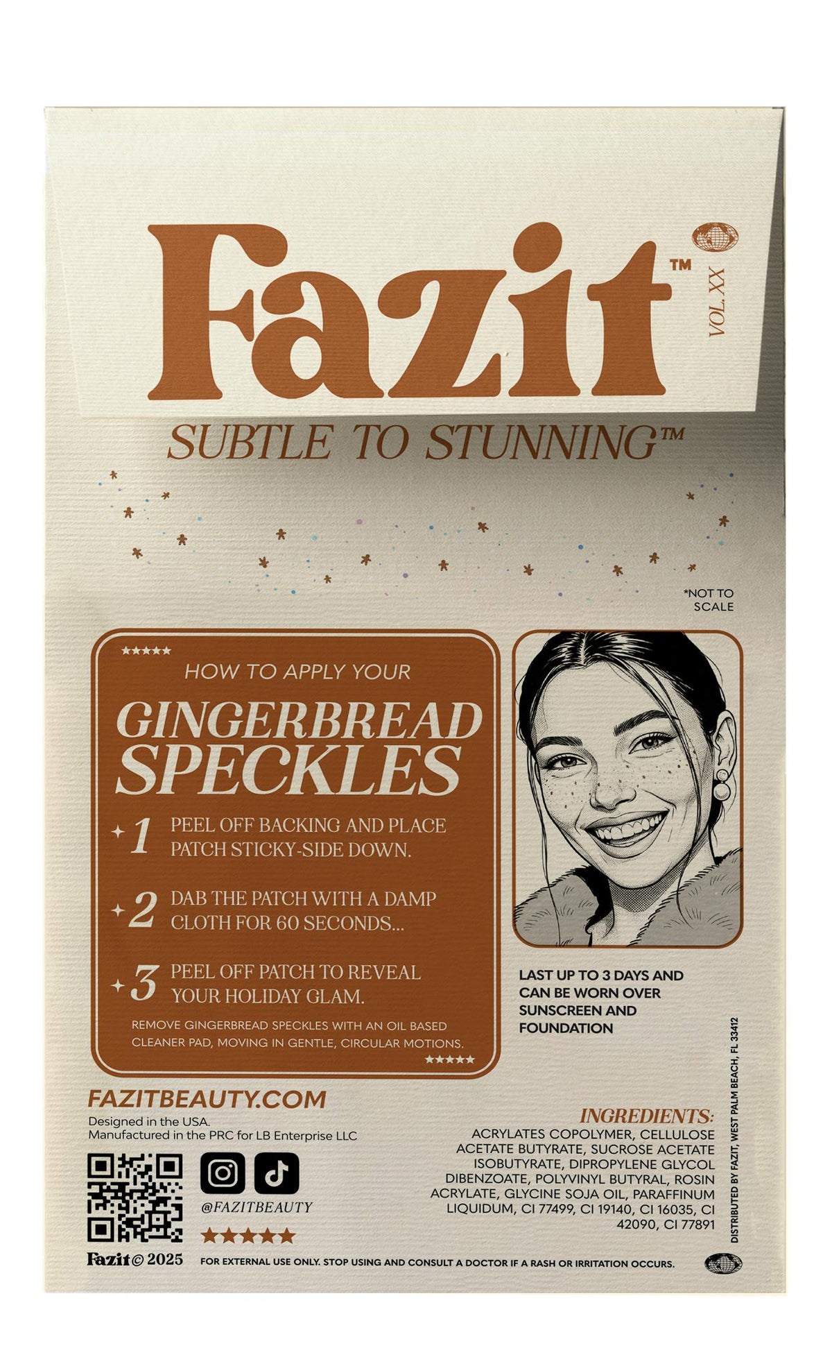 Gingerbread Speckles