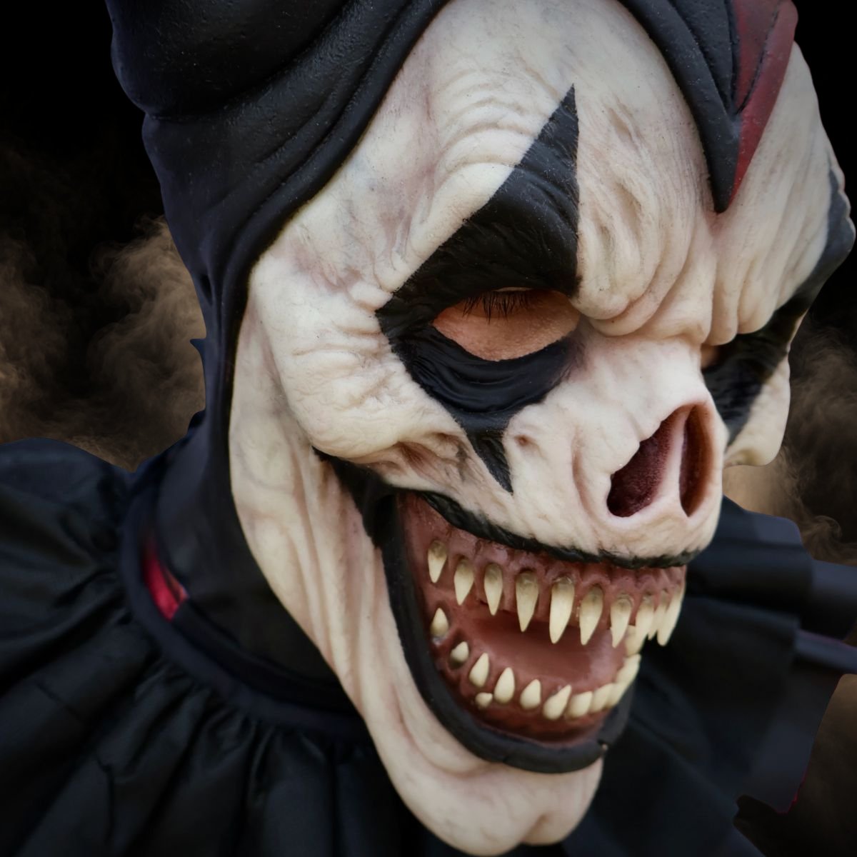 Evil Jester Clown Mask