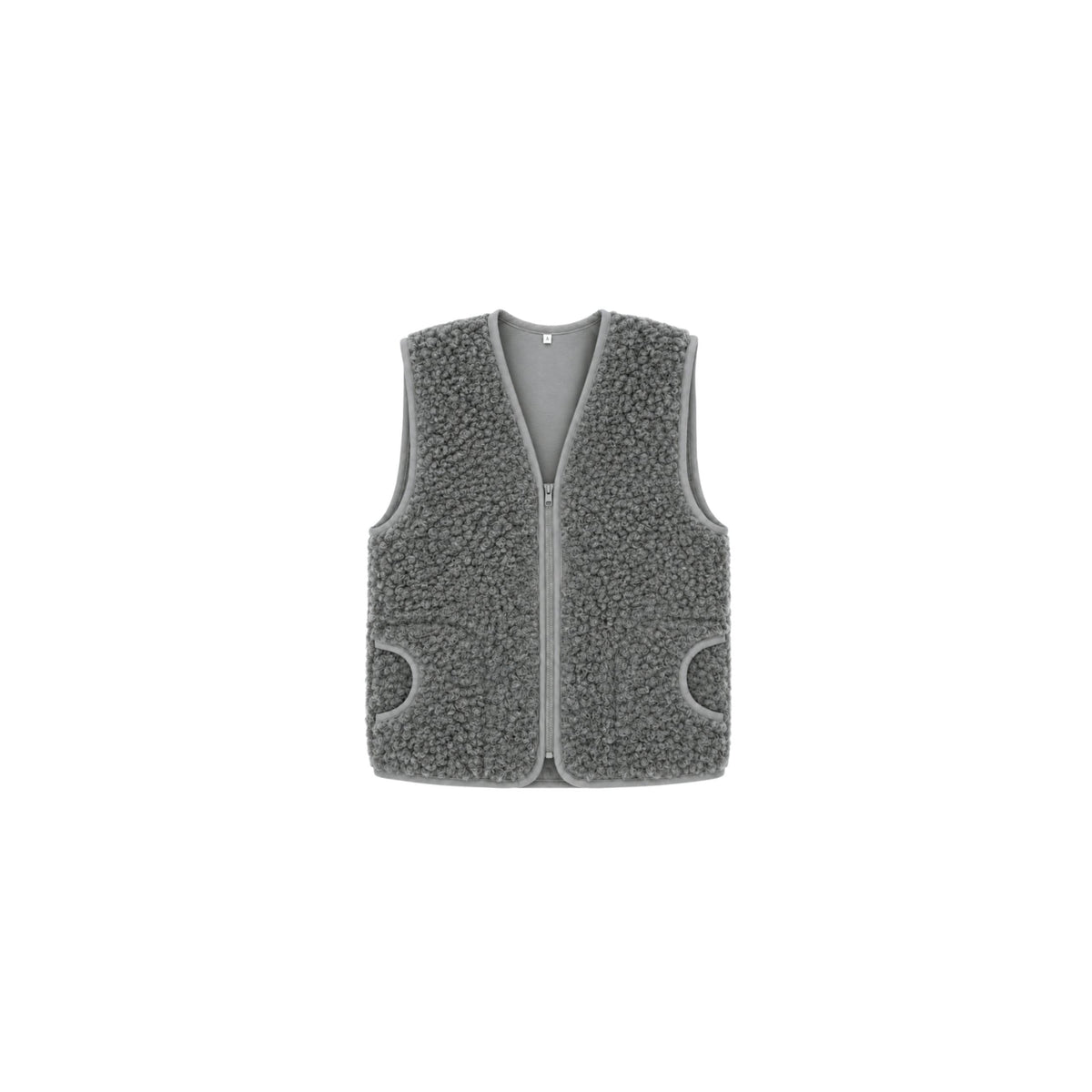 WOMEN'S WOOL VEST WITH LINING