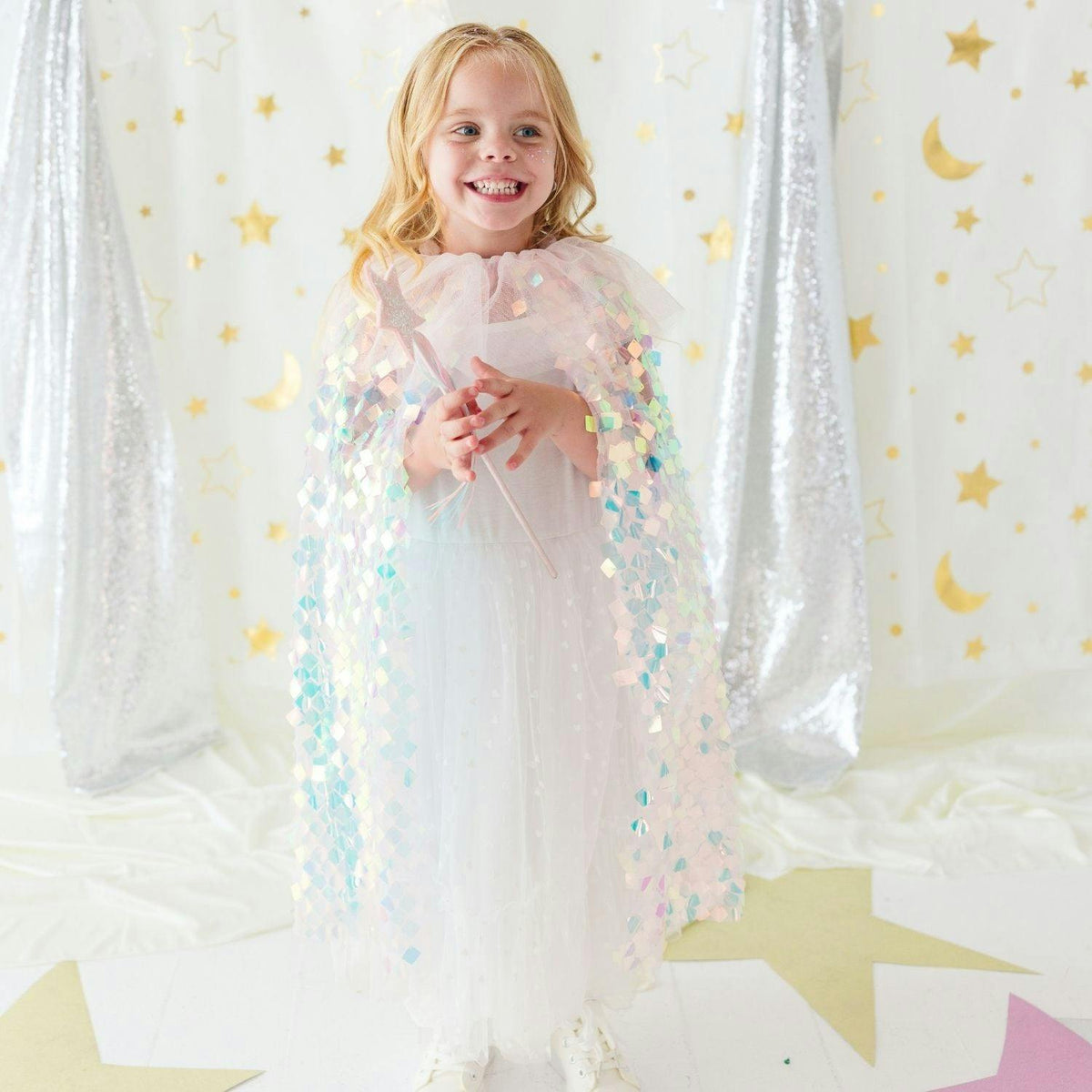 Starlight Sequin Cape