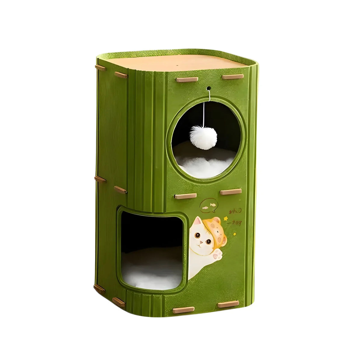 All-season Multi-layer Cat Climbing Tower with Cave