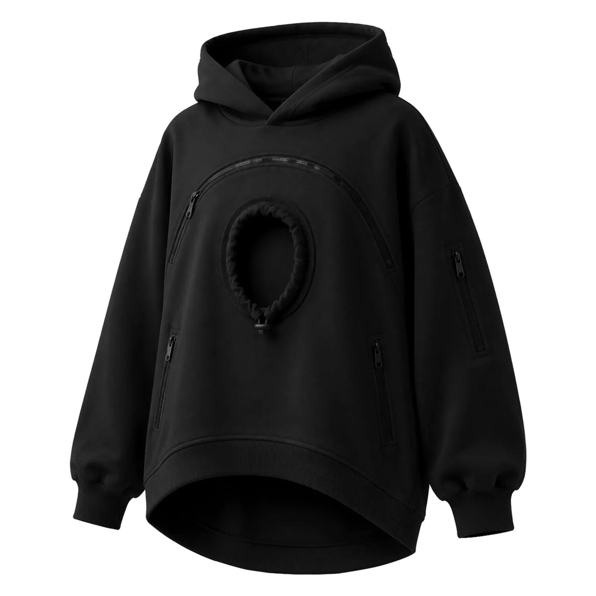 Cuddle Pouch Hoodie – Cat & Small Dog Carrier Sweatshirt