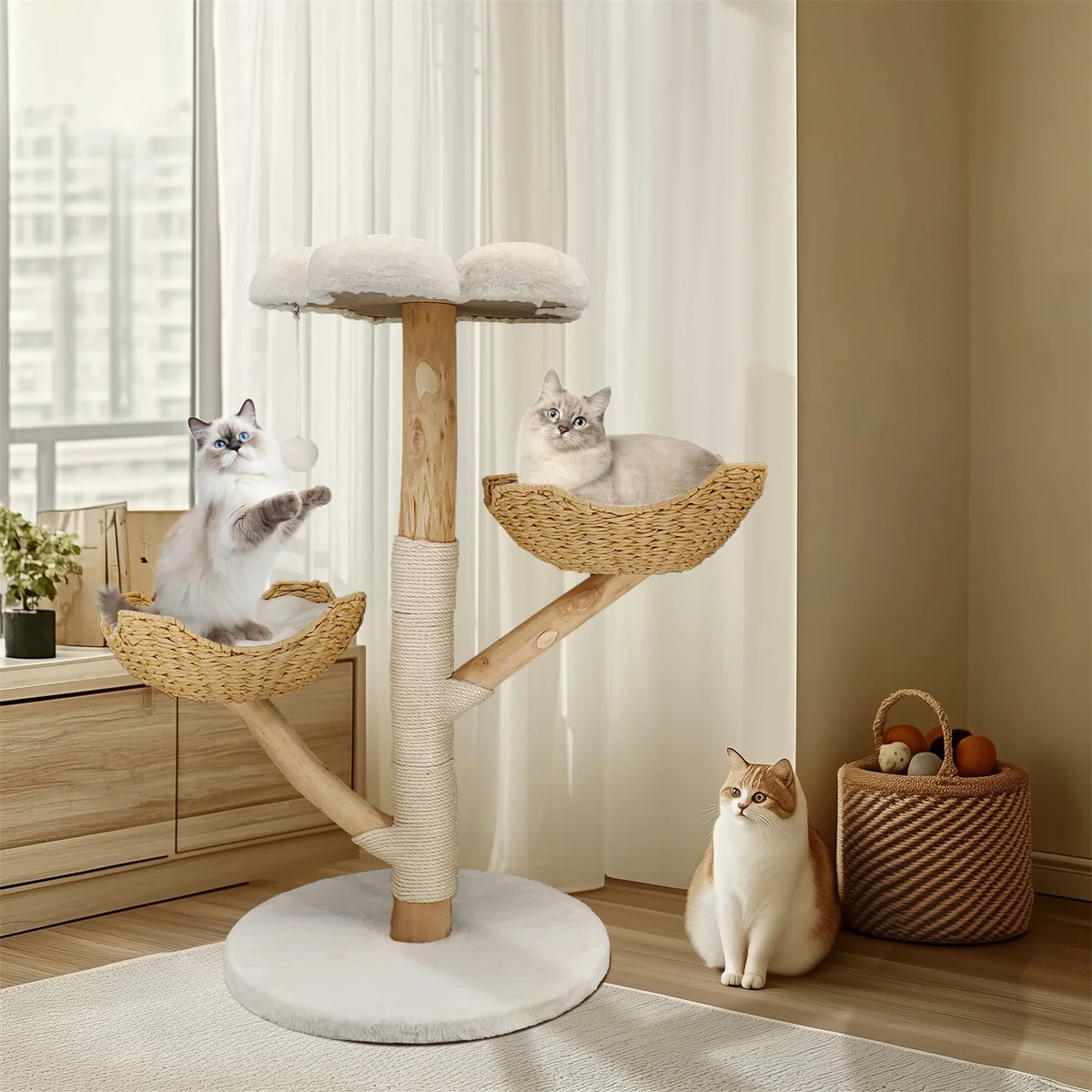 Modern Cat Tree Activity Tower