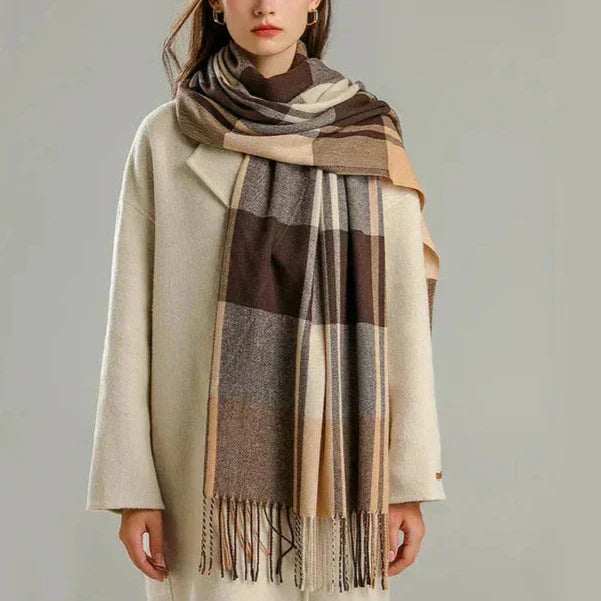 Luxury Cashmere Scarf – Elegant Warm Soft & Unisex Winter
