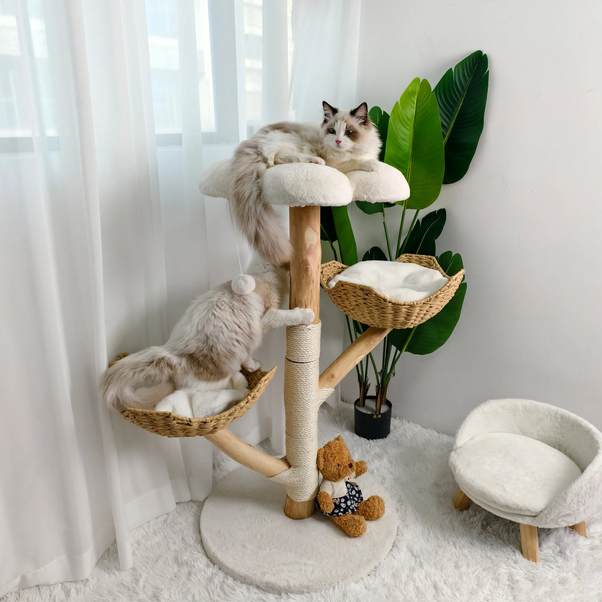 Modern Cat Tree Activity Tower